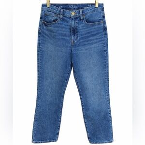 J. Crew Straight Leg Jeans in Classic Blue